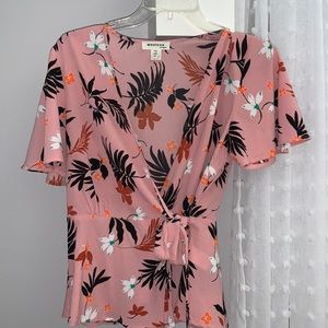 PINK FLORAL SHIRT